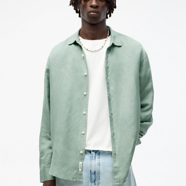 Pull&Bear Cămașă  verde mentă