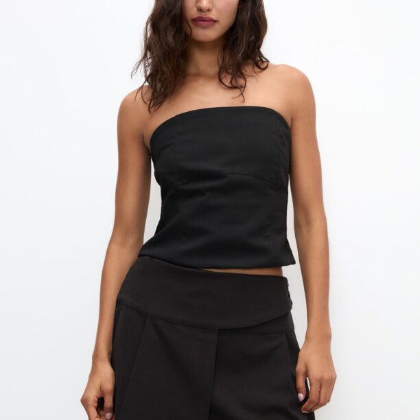 Pull&Bear Fustă  negru