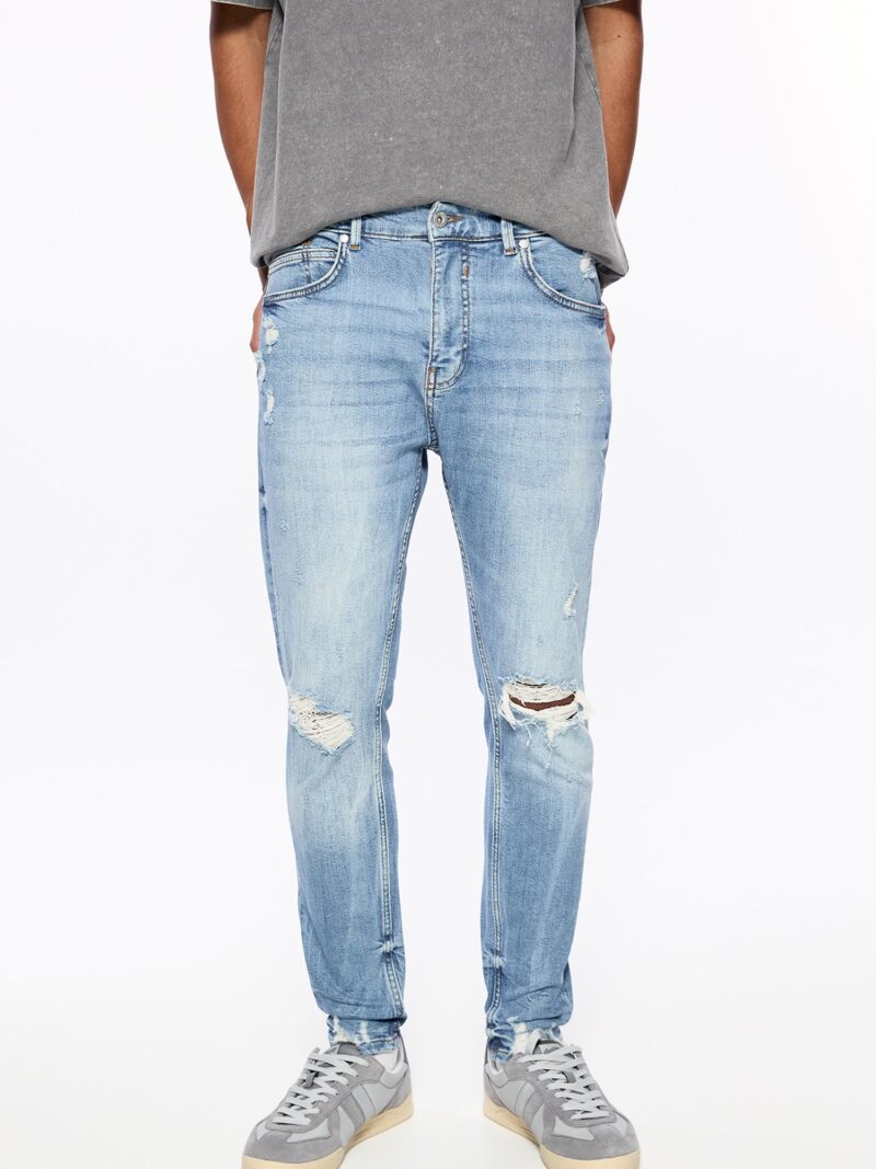 Pull&Bear Jeans  albastru denim