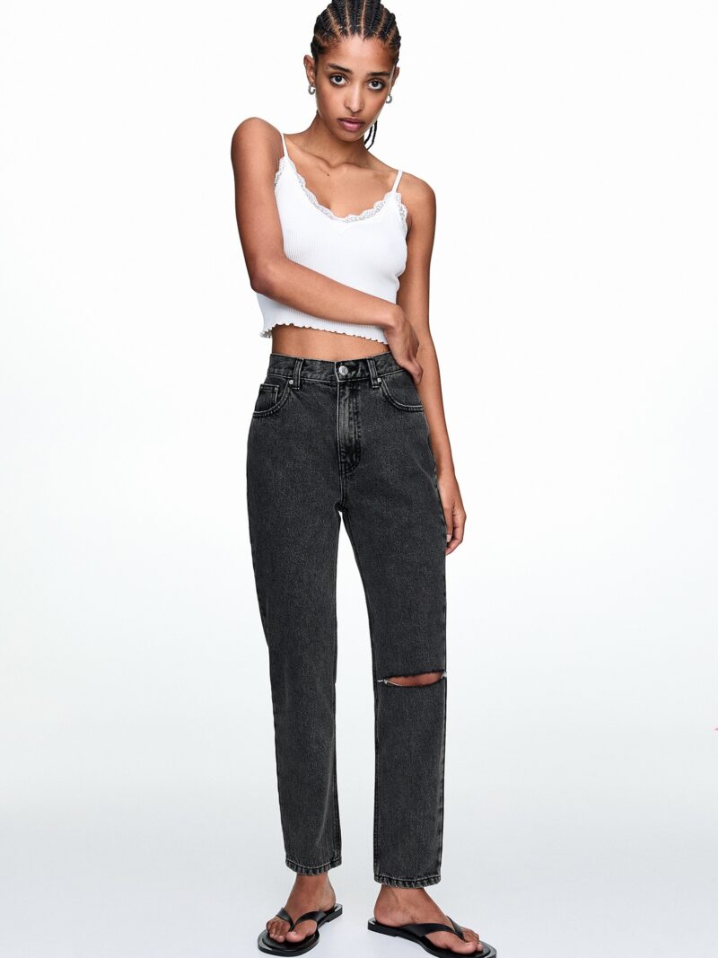 Cumpăra Pull&Bear Jeans  gri închis