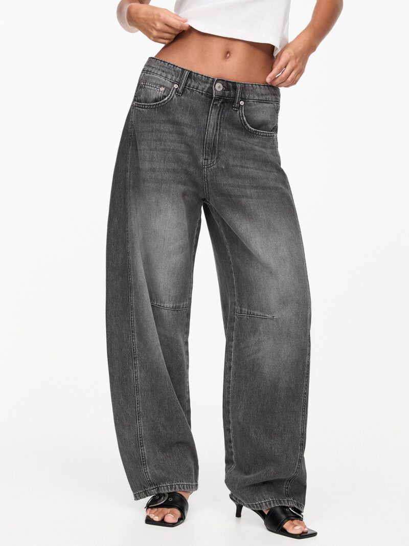 Pull&Bear Jeans  gri închis