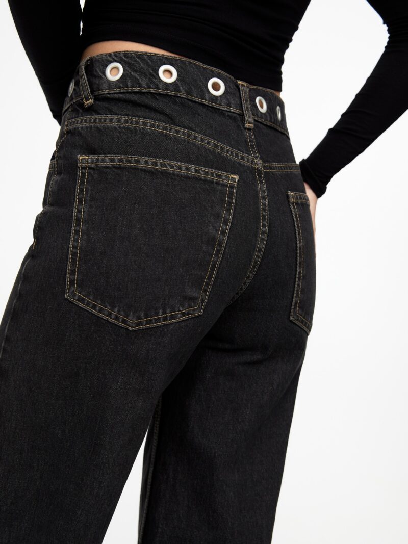 Preţ Pull&Bear Jeans  gri metalic