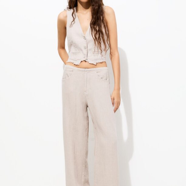 Cumpăra Pull&Bear Pantaloni  ecru