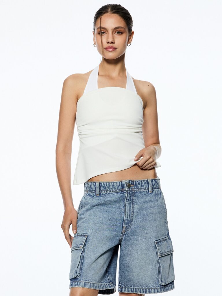 Pull&Bear Pantaloni eleganți  albastru denim