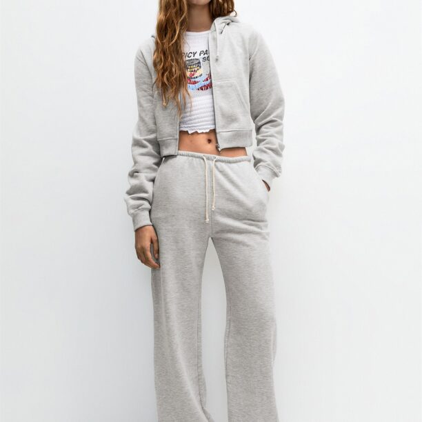 Cumpăra Pull&Bear Pantaloni  gri