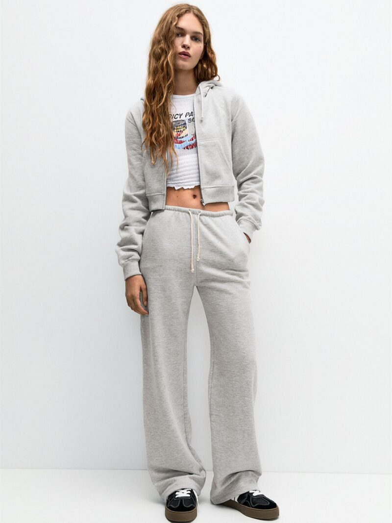 Cumpăra Pull&Bear Pantaloni  gri