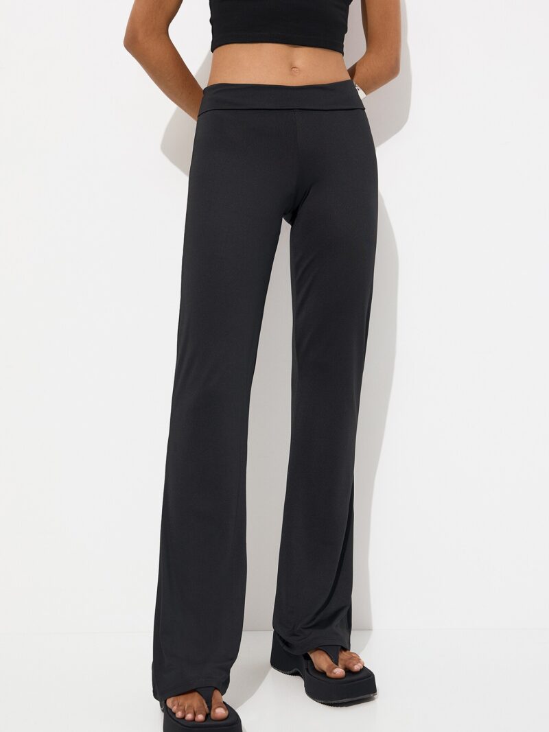 Pull&Bear Pantaloni  negru