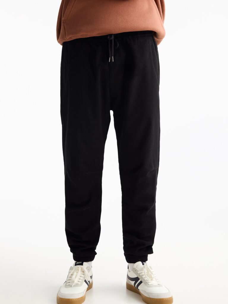 Pull&Bear Pantaloni  negru