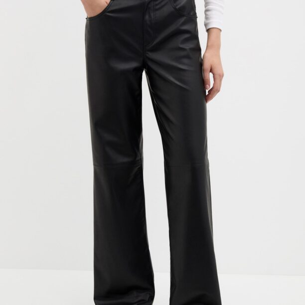 Pull&Bear Pantaloni  negru