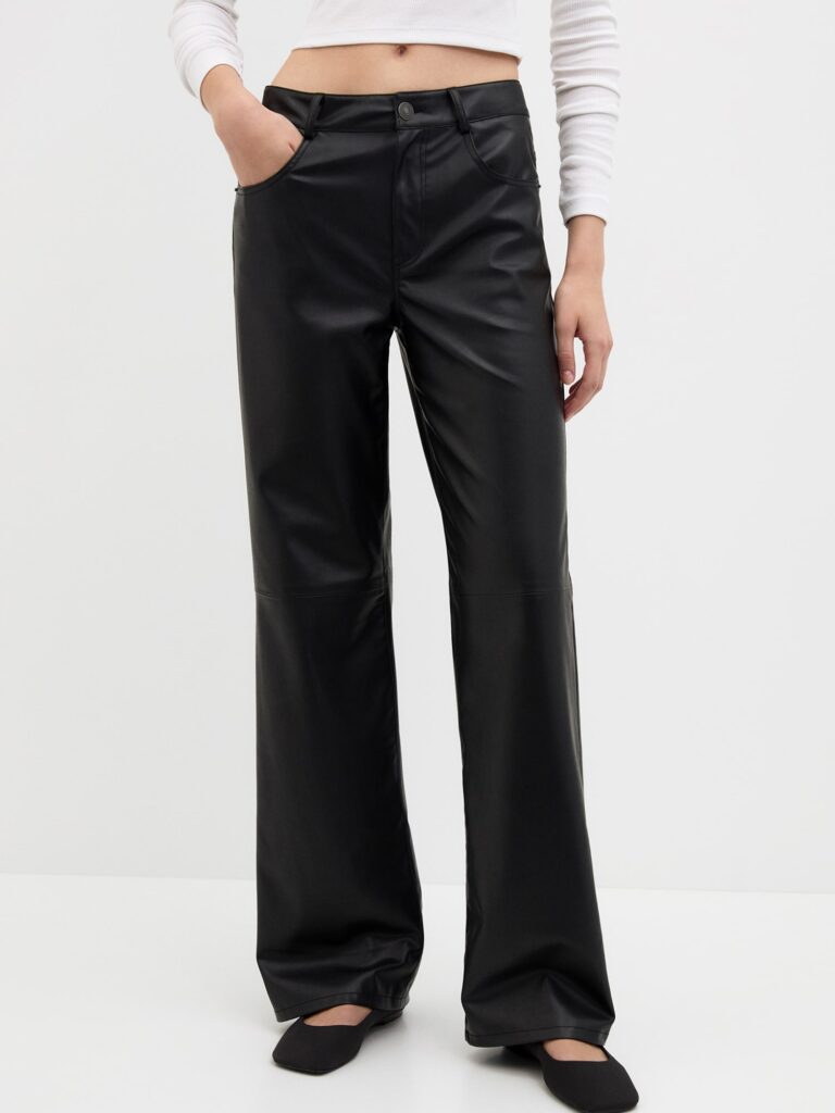 Pull&Bear Pantaloni  negru