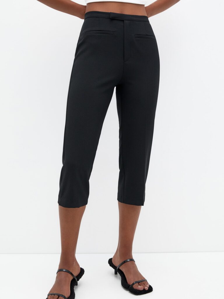 Pull&Bear Pantaloni  negru