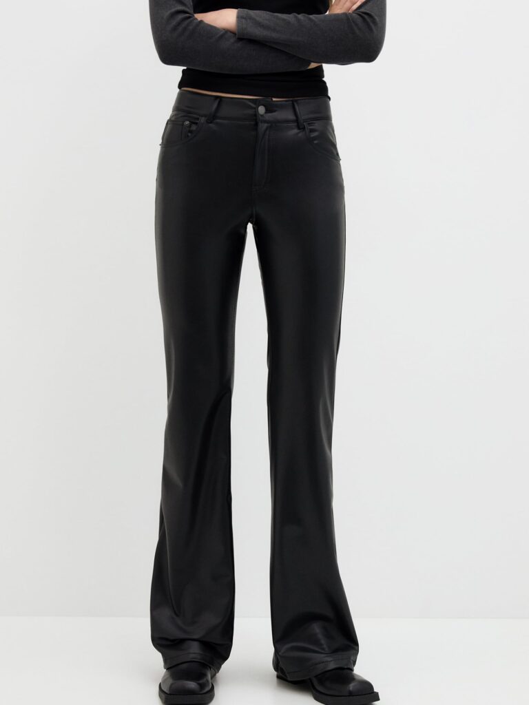 Pull&Bear Pantaloni  negru