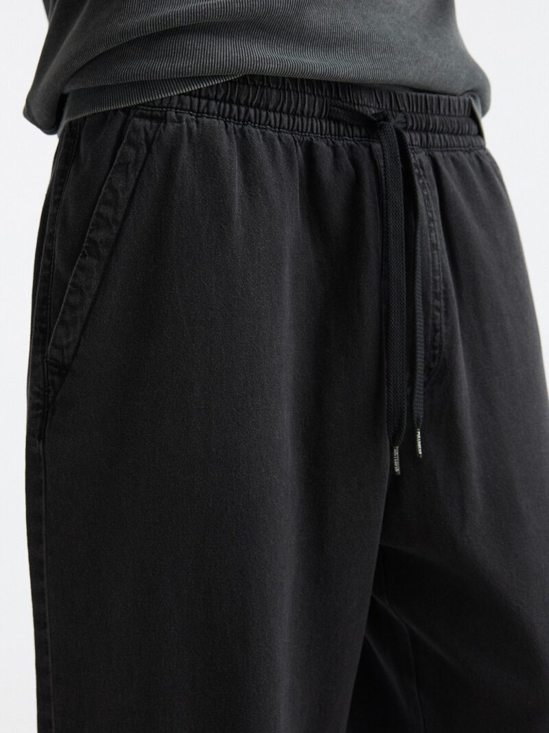 Original Pull&Bear Pantaloni  negru denim