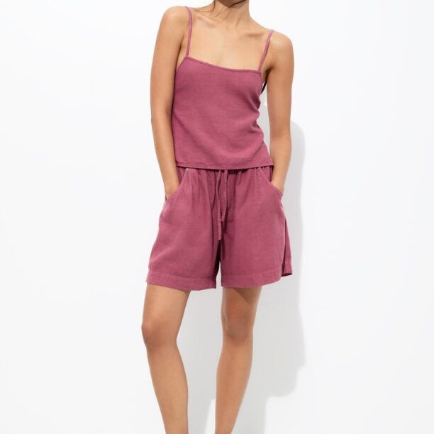 Cumpăra Pull&Bear Pantaloni  roz zmeură