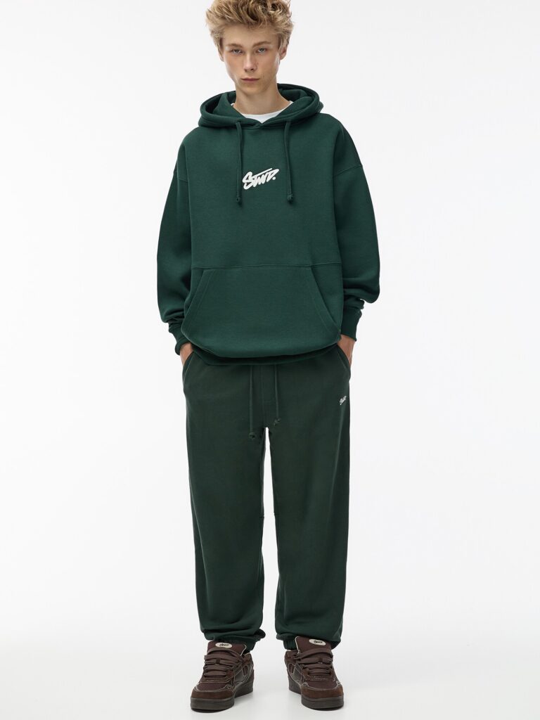 Cumpăra Pull&Bear Pantaloni  verde închis