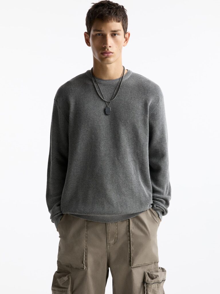 Pull&Bear Pulover  gri