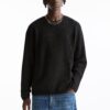 Pull&Bear Pulover  negru