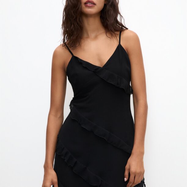 Pull&Bear Rochie de cocktail  negru