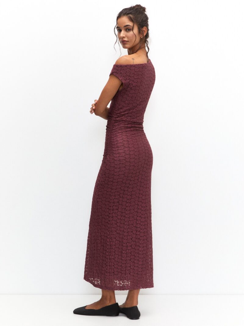 Pull&Bear Rochie  roșu burgundy preţ