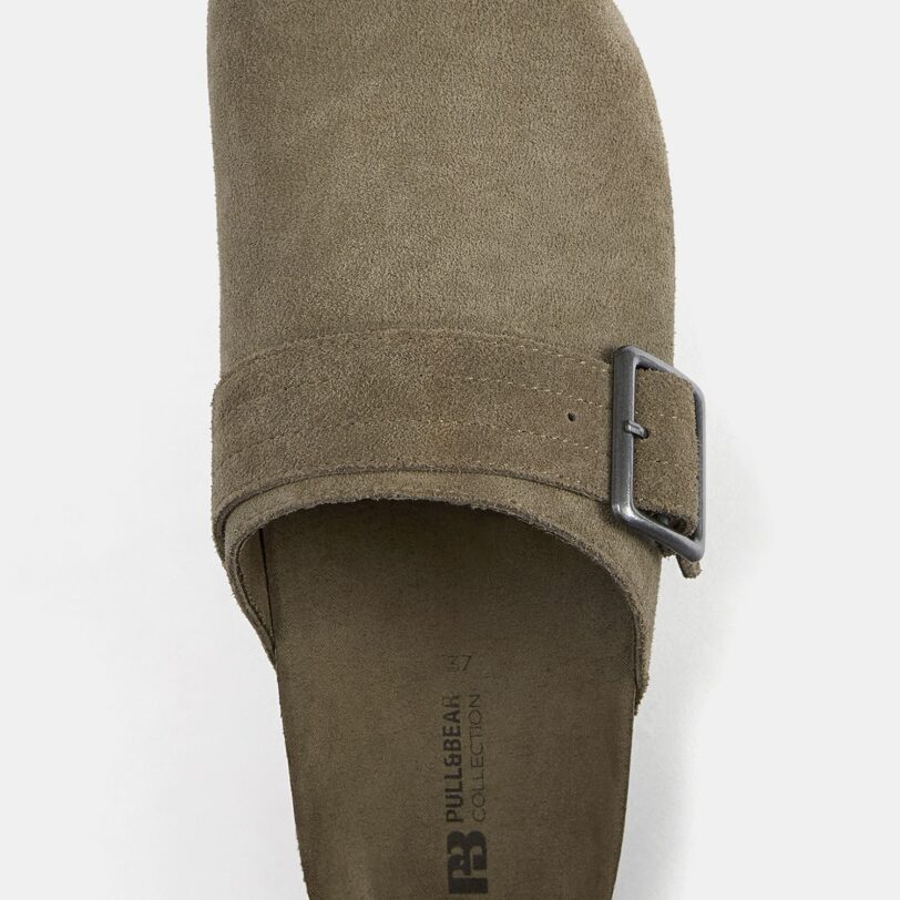 Pull&Bear Saboți  oliv preţ