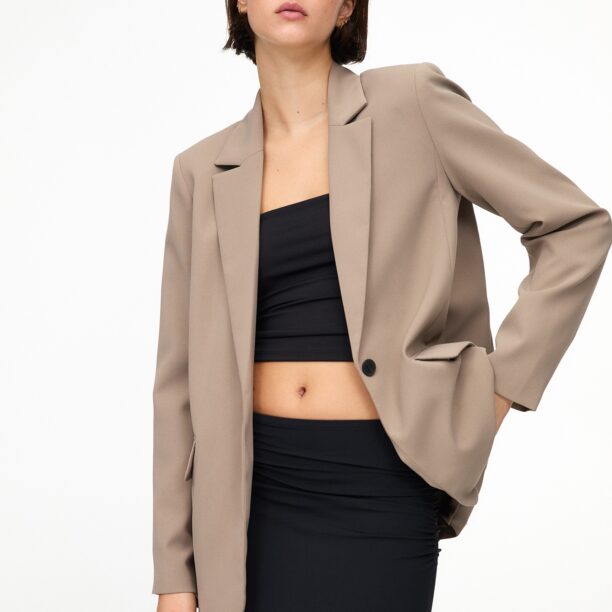 Pull&Bear Sacou  gri taupe