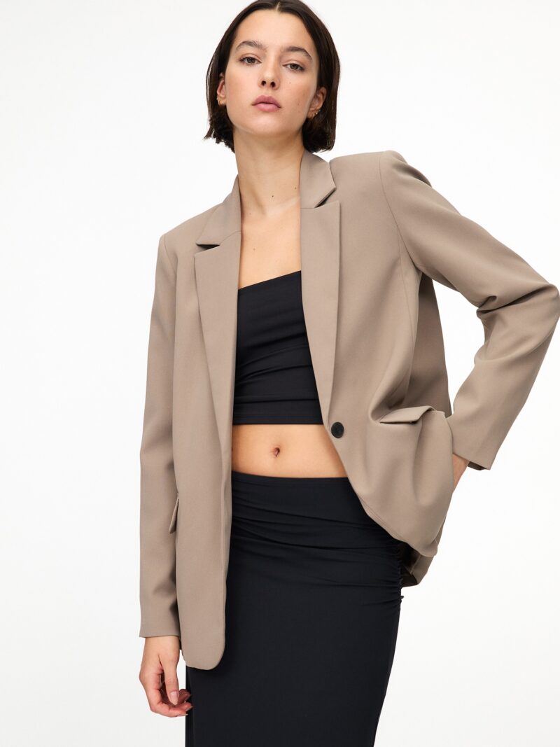 Pull&Bear Sacou  gri taupe