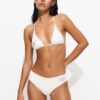 Pull&Bear Slip costum de baie  ecru