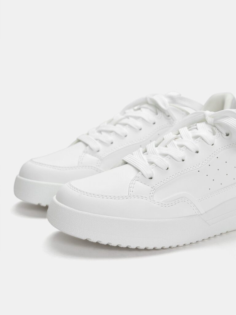 Original Pull&Bear Sneaker low  alb