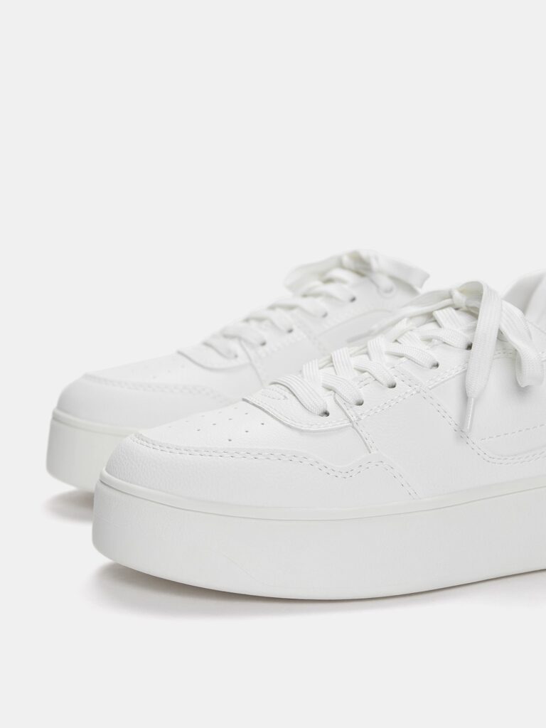 Original Pull&Bear Sneaker low  alb