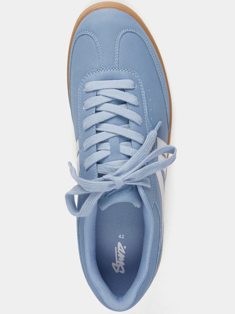 Preţ Pull&Bear Sneaker low  albastru deschis / alb