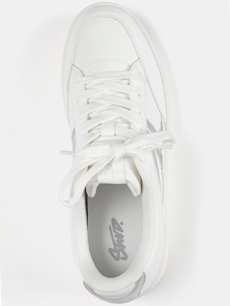 Pull&Bear Sneaker low  argintiu / alb preţ