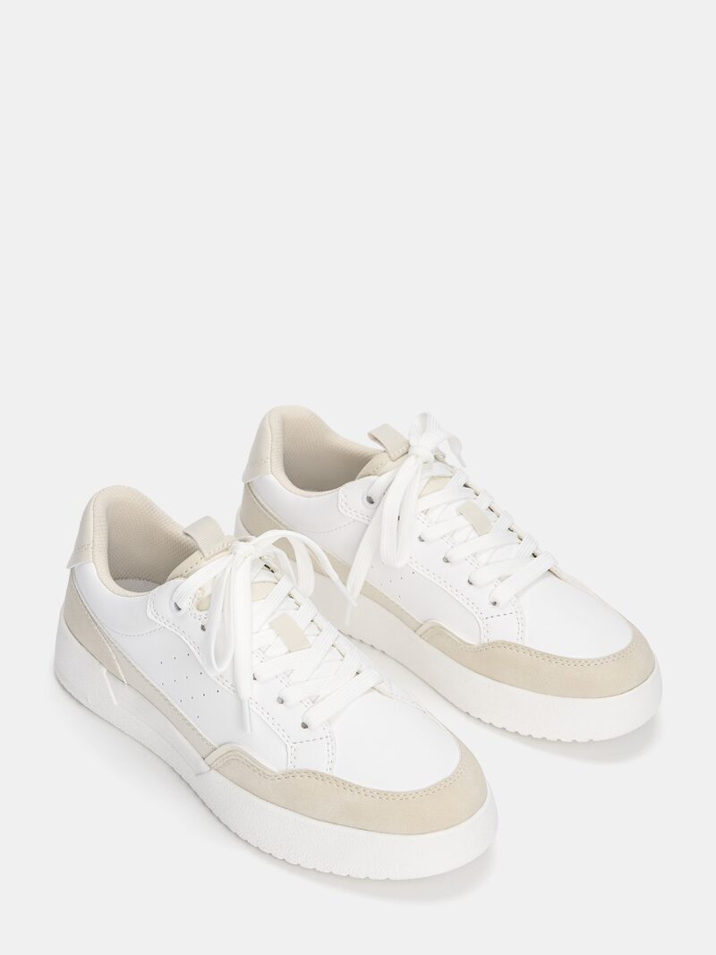 Original Pull&Bear Sneaker low  bej / alb