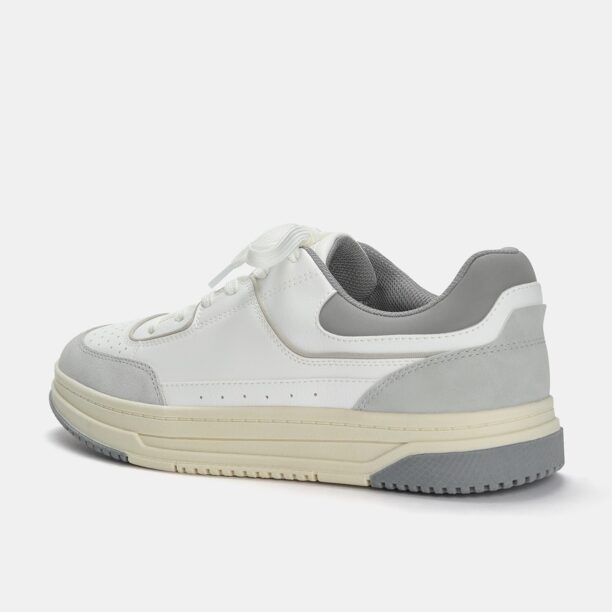 Cumpăra Pull&Bear Sneaker low  gri / alb