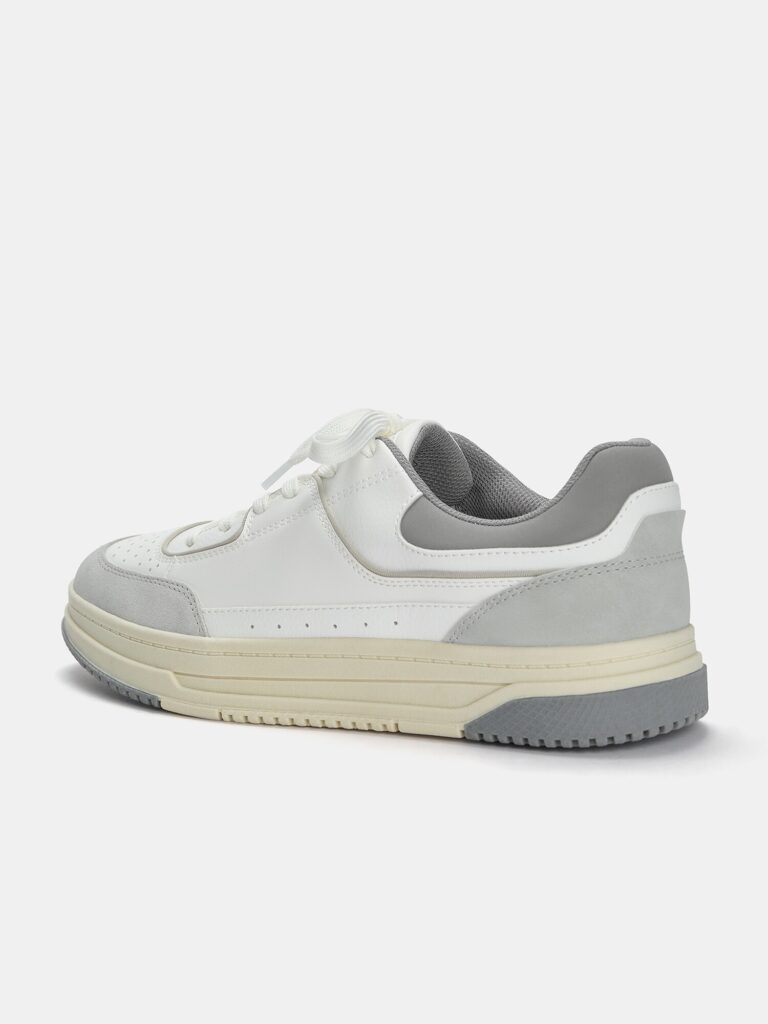 Cumpăra Pull&Bear Sneaker low  gri / alb