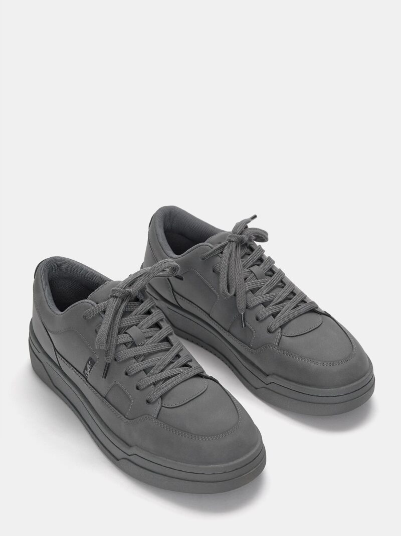 Preţ Pull&Bear Sneaker low  gri închis