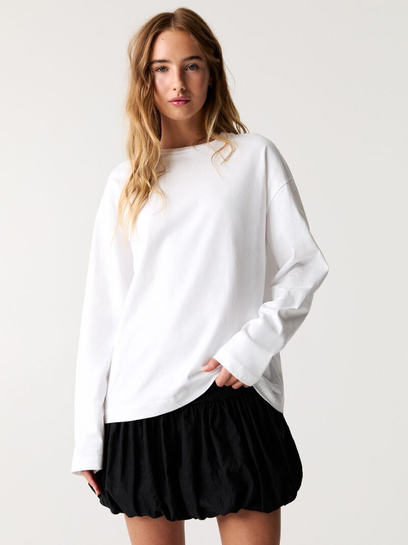 Pull&Bear Tricou  alb