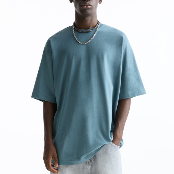 Pull&Bear Tricou  cyan