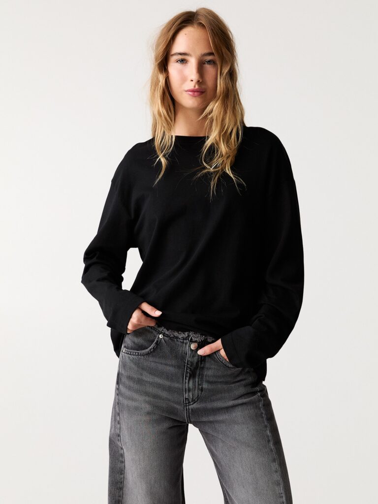 Pull&Bear Tricou  negru