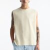 Pull&Bear Tricou  nisipiu