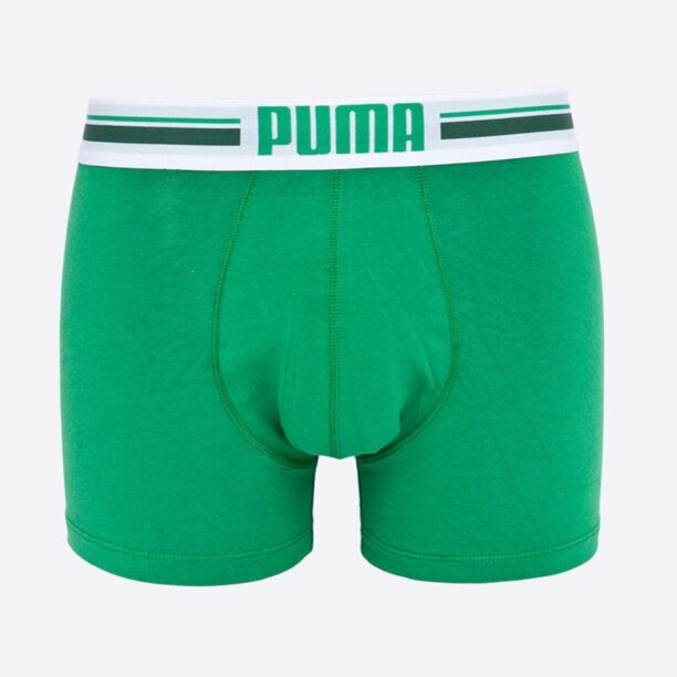 Puma - Boxeri Puma Placed logo boxer 2p green (2-pack) 90651904