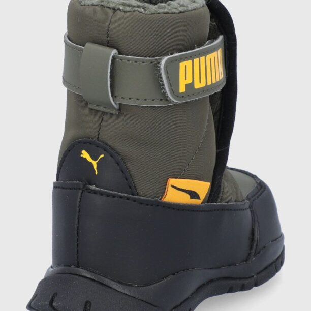 Puma Cizme de iarnă copii 380746 culoarea verde preţ