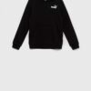 Puma bluza copii ESS Small Logo Hoodie TR B culoarea negru