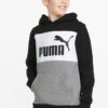 Puma bluza copii culoarea negru