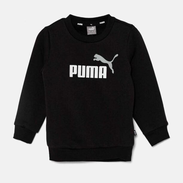 Puma bluza copii culoarea negru