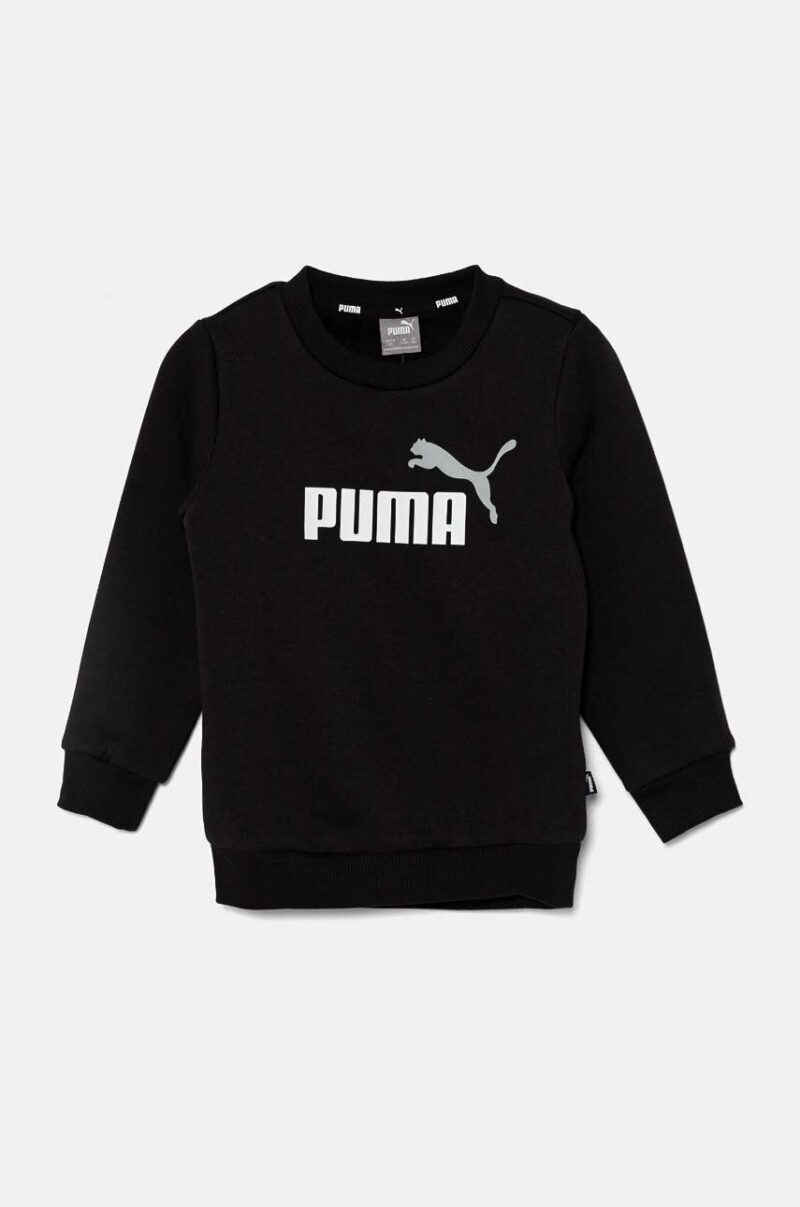 Puma bluza copii culoarea negru