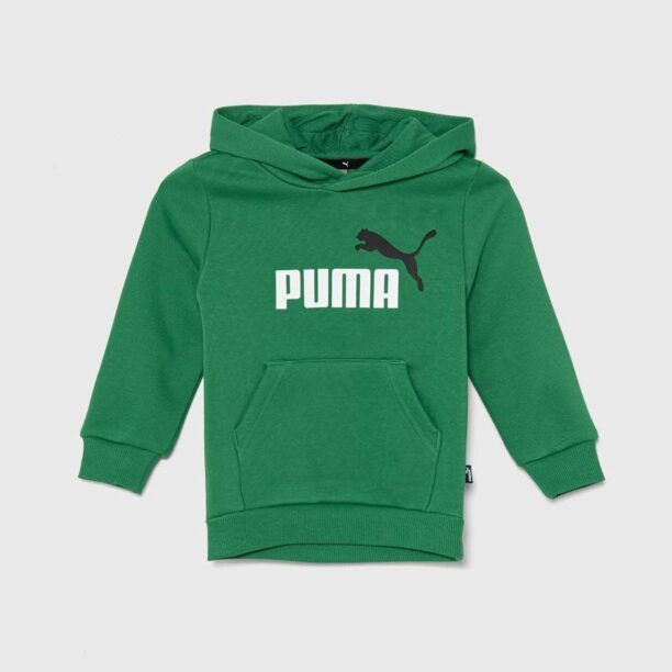 Puma bluza copii culoarea verde