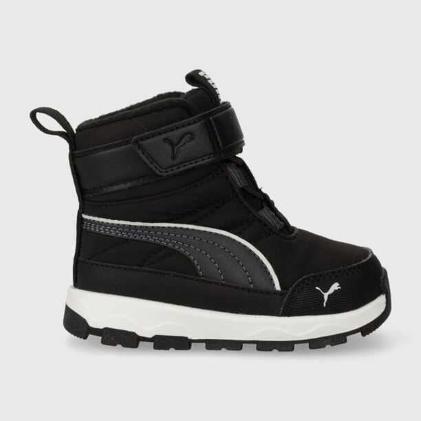 Puma cizme de iarna pentru copii Evolve Boot AC+ Inf culoarea negru