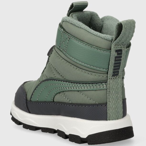 Puma cizme de iarna pentru copii Evolve Boot AC+ Inf culoarea verde preţ