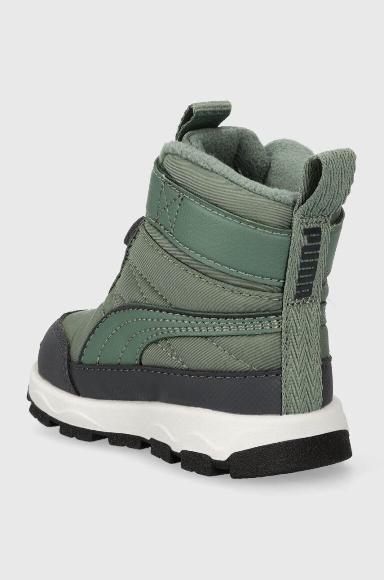 Puma cizme de iarna pentru copii Evolve Boot AC+ Inf culoarea verde preţ