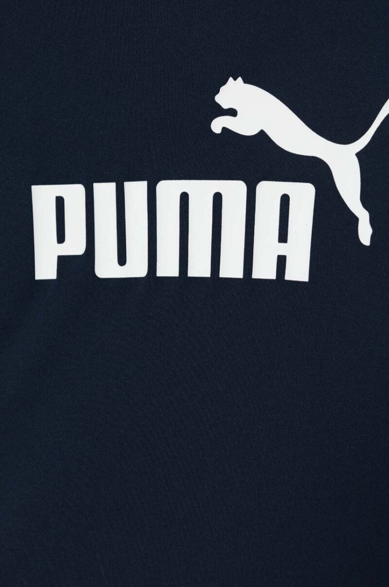 Puma compleu copii Short Polyester Set B culoarea albastru marin preţ